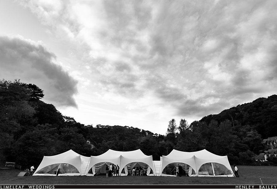 Blackpool Sands Marquee for Wedding